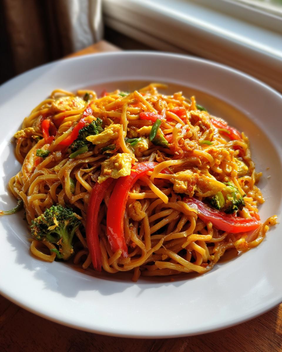 Gebratene Nudeln mit Gemüse und Ei - Other 2