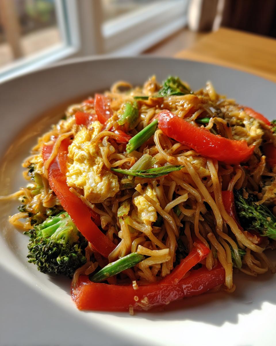 Gebratene Nudeln mit Gemüse und Ei - Other 3