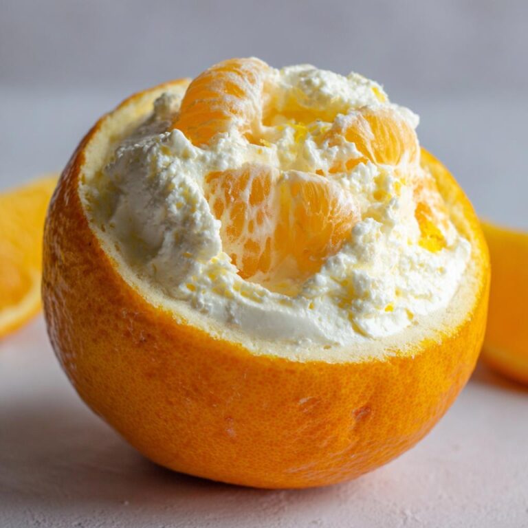 Gefüllte Orangen mit fruchtigem Sahnequark - Tasty