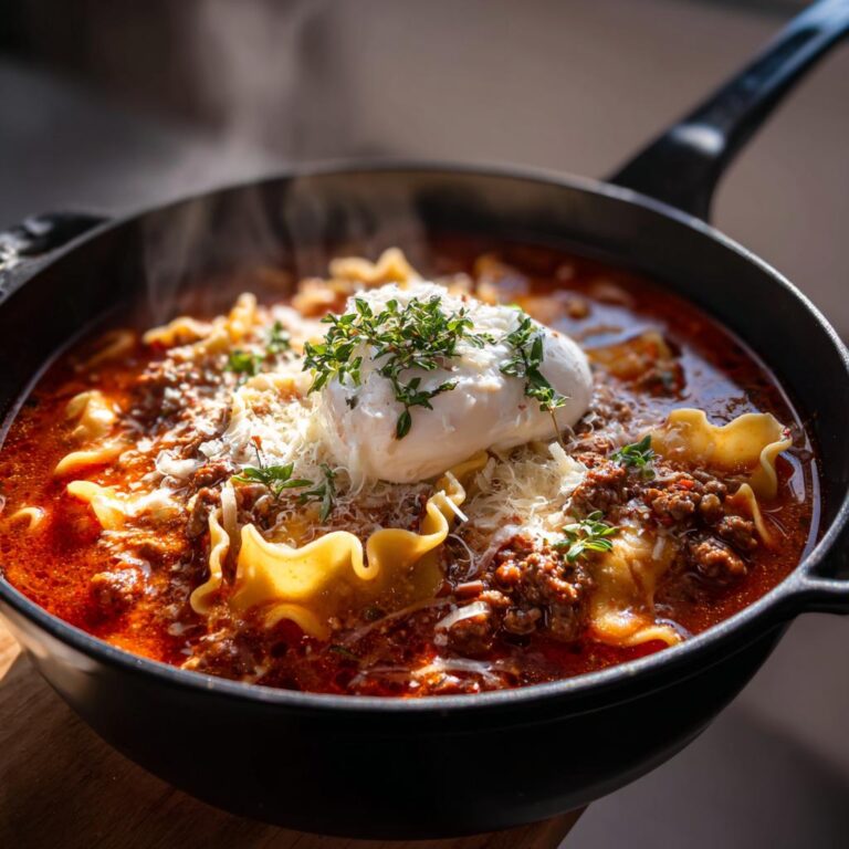 Gluten Free Lasagna Soup - Tasty