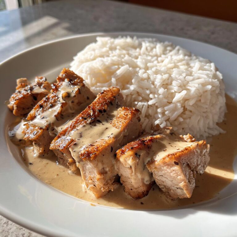 Gyros Geschnetzeltes mit Reis - Tasty