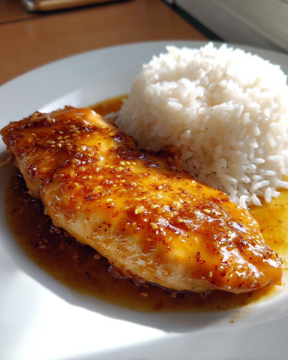 Honig Senf Hähnchen mit Reis - Other 1