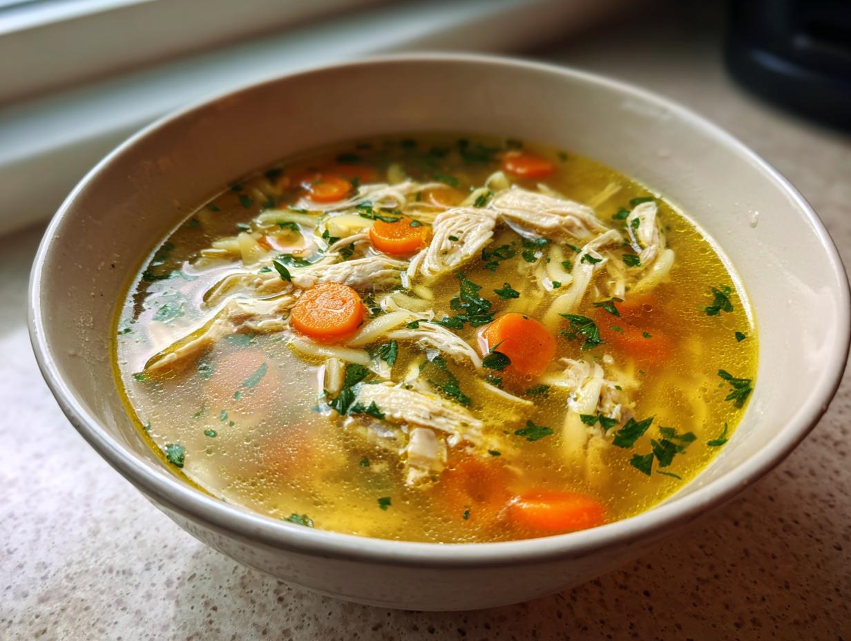 Klassische Hühnersuppe - Featured