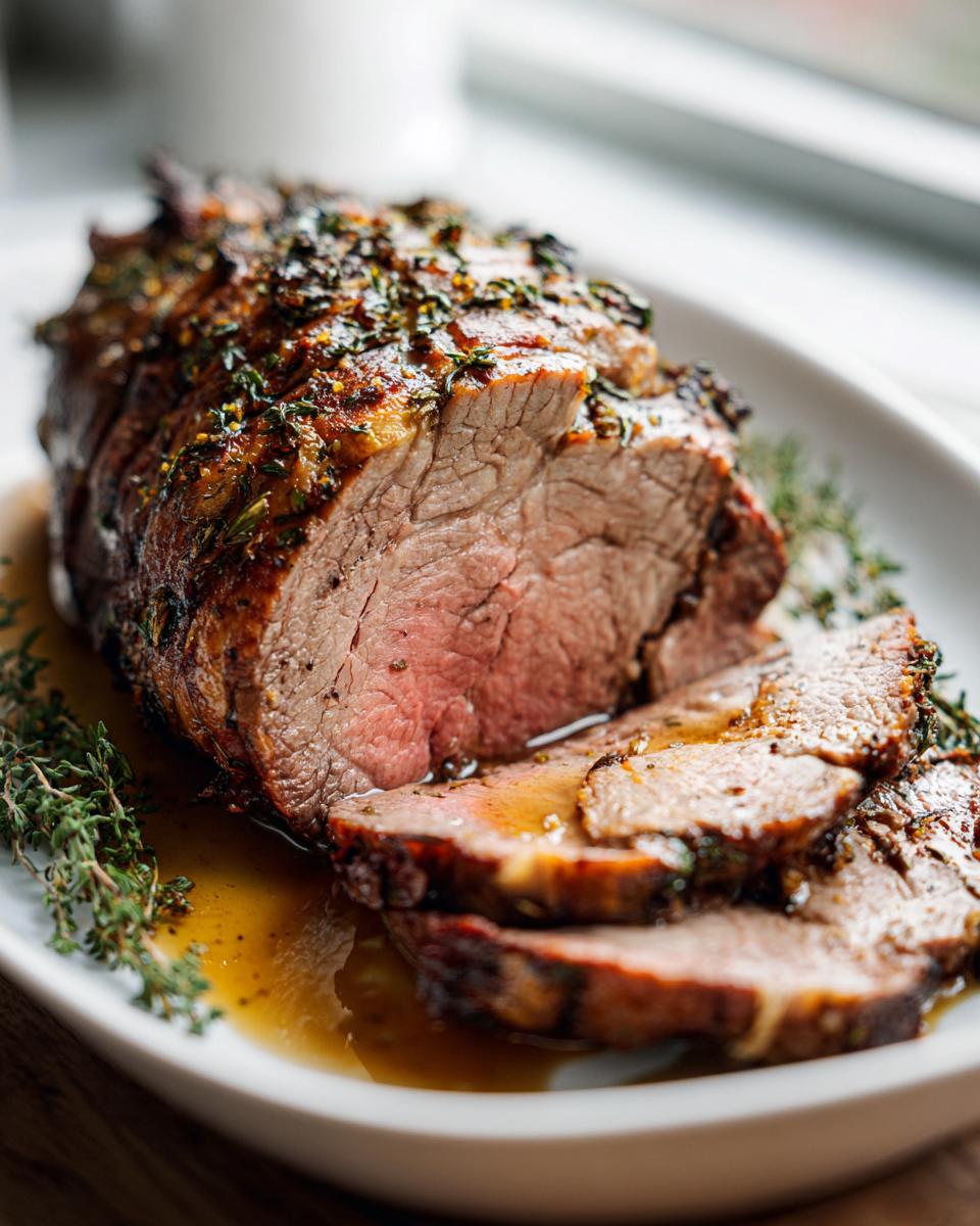 Knoblauch Butter Kräuterbraten Rindfleisch Rezept - Other 3