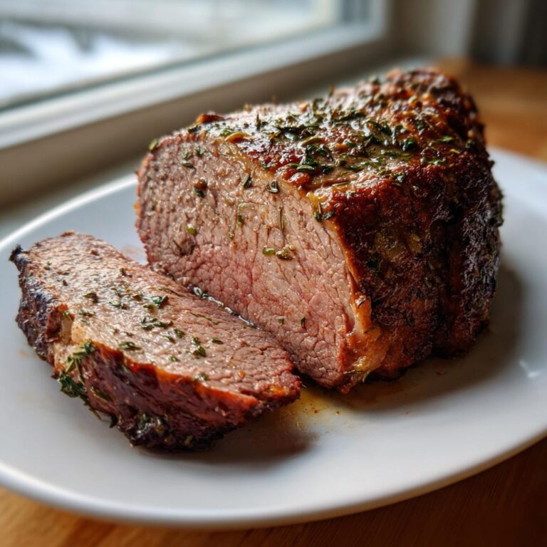 Knoblauch Butter Kräuterbraten Rindfleisch Rezept - Tasty