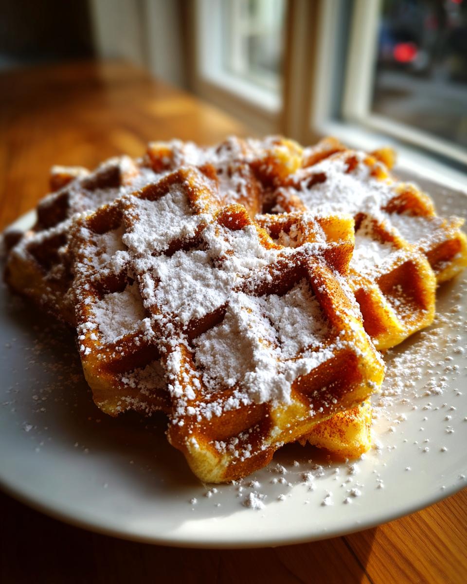 Lebkuchen-Waffeln mit Puderzucker - Other 2