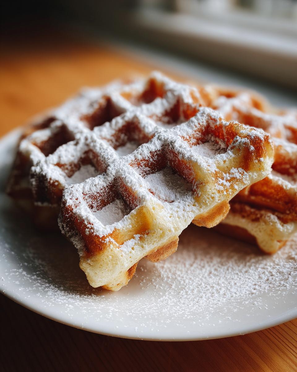Lebkuchen-Waffeln mit Puderzucker - Other 3