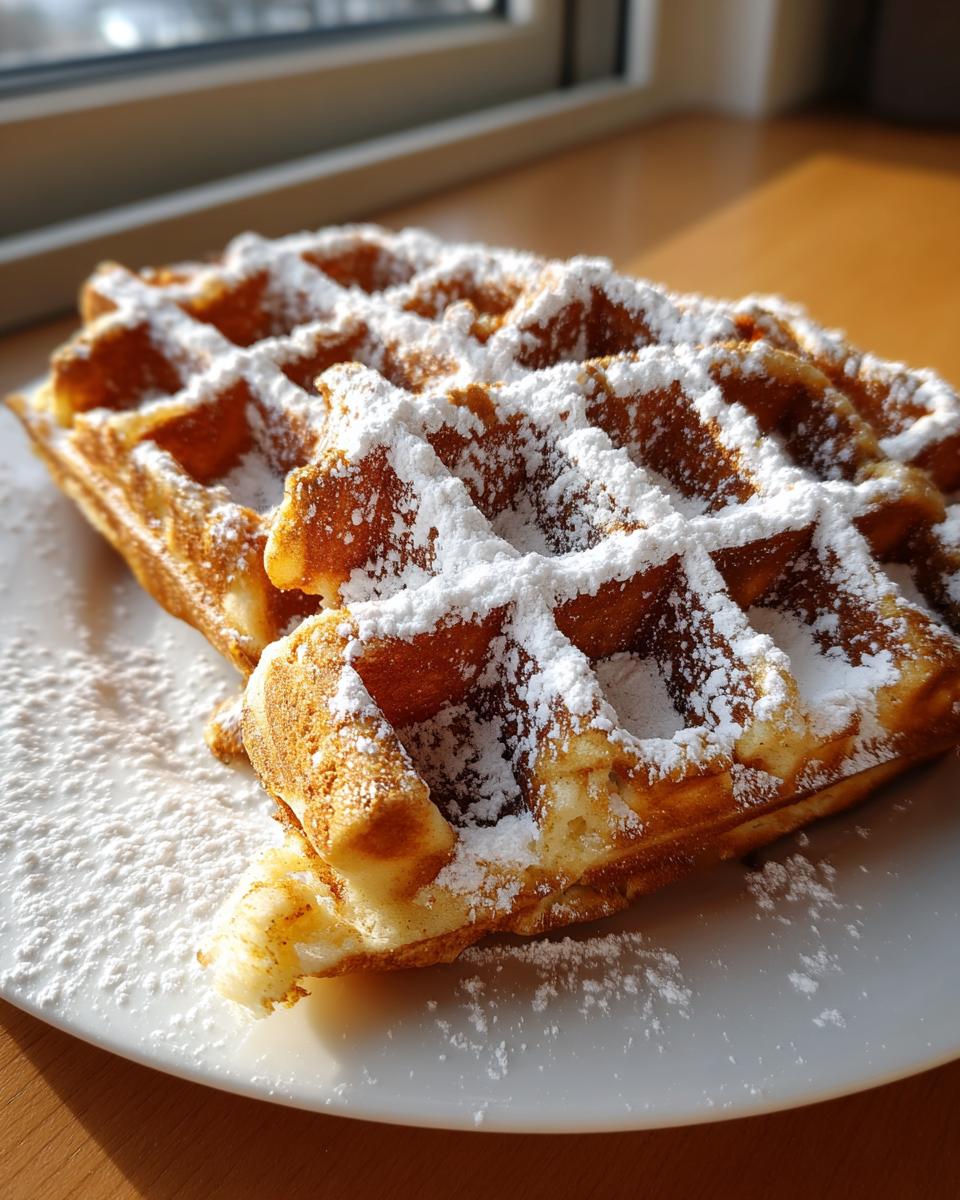 Lebkuchen-Waffeln mit Puderzucker - Other 4