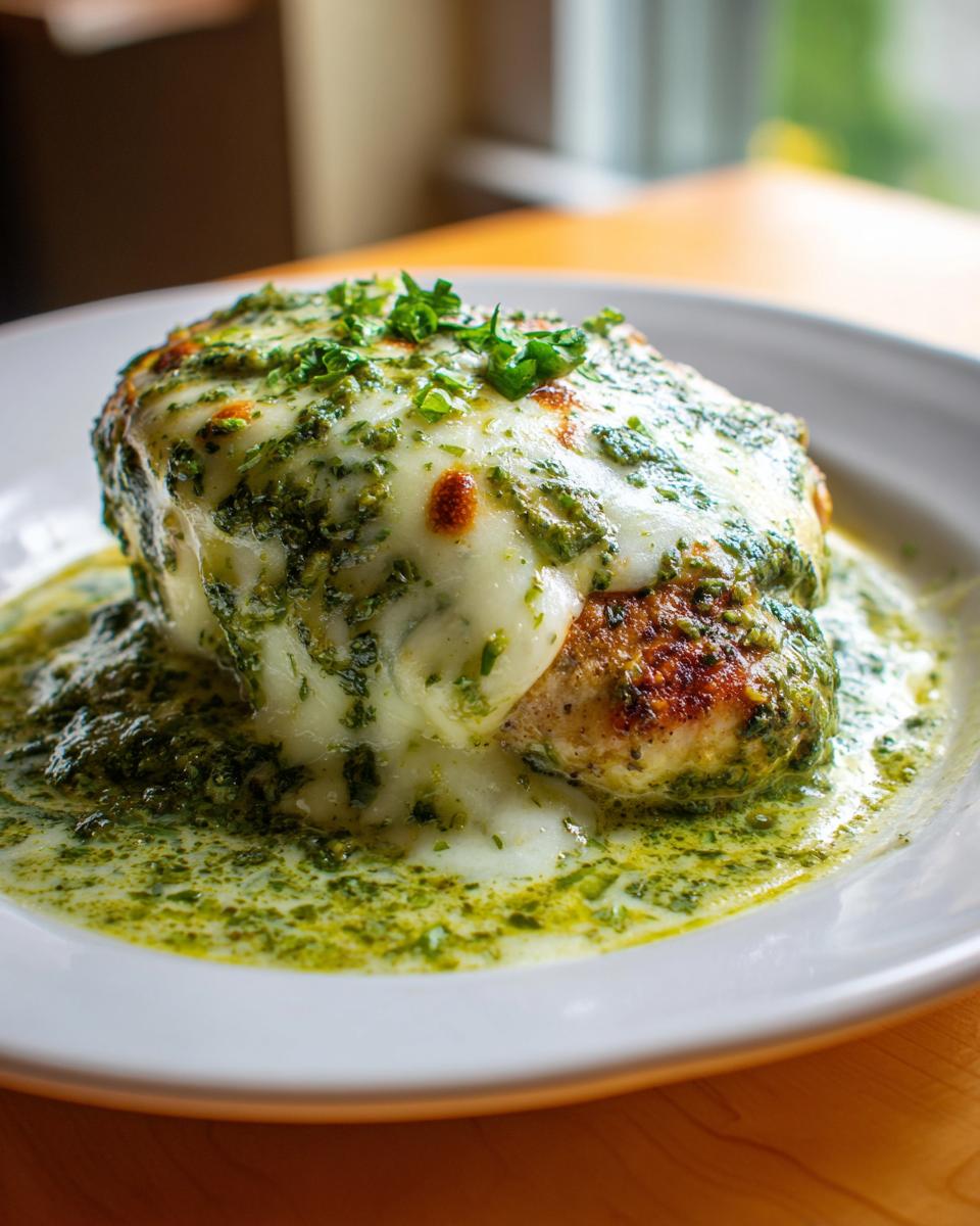 Mozzarella Hähnchen in Basilikum-Sahnesauce - Other 4