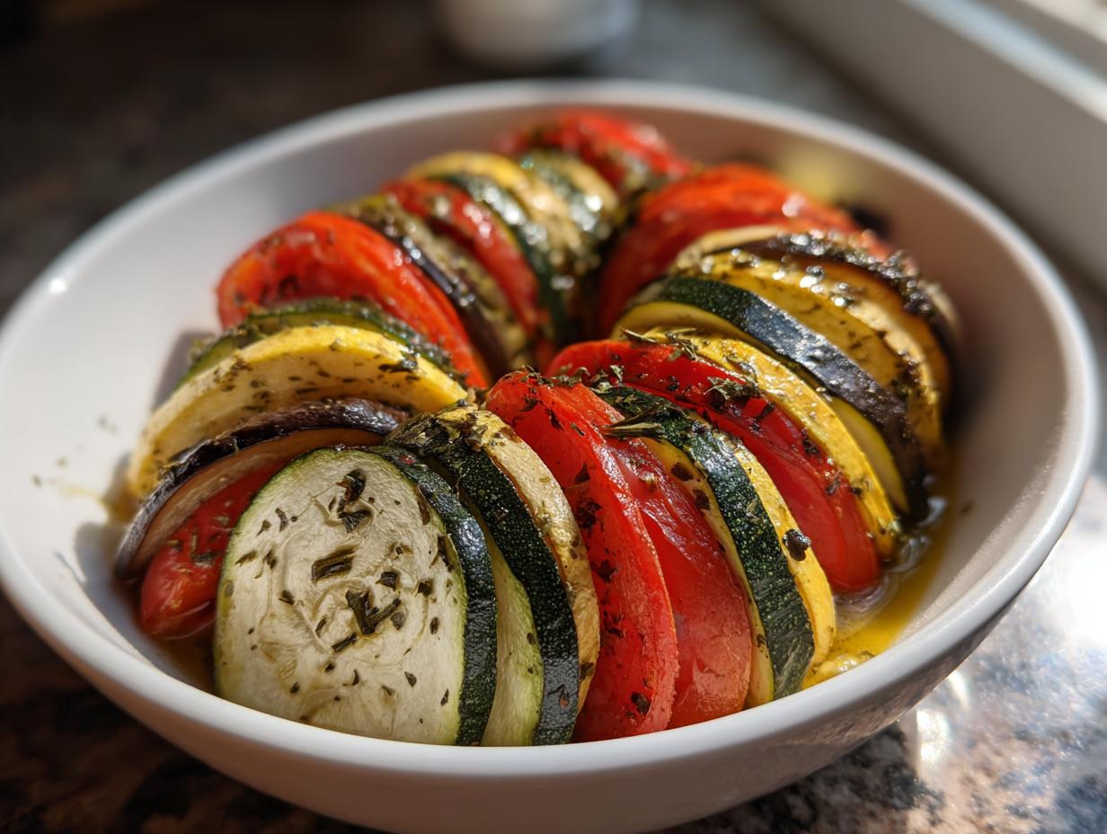 Original Ratatouille mit Gemüse - Featured