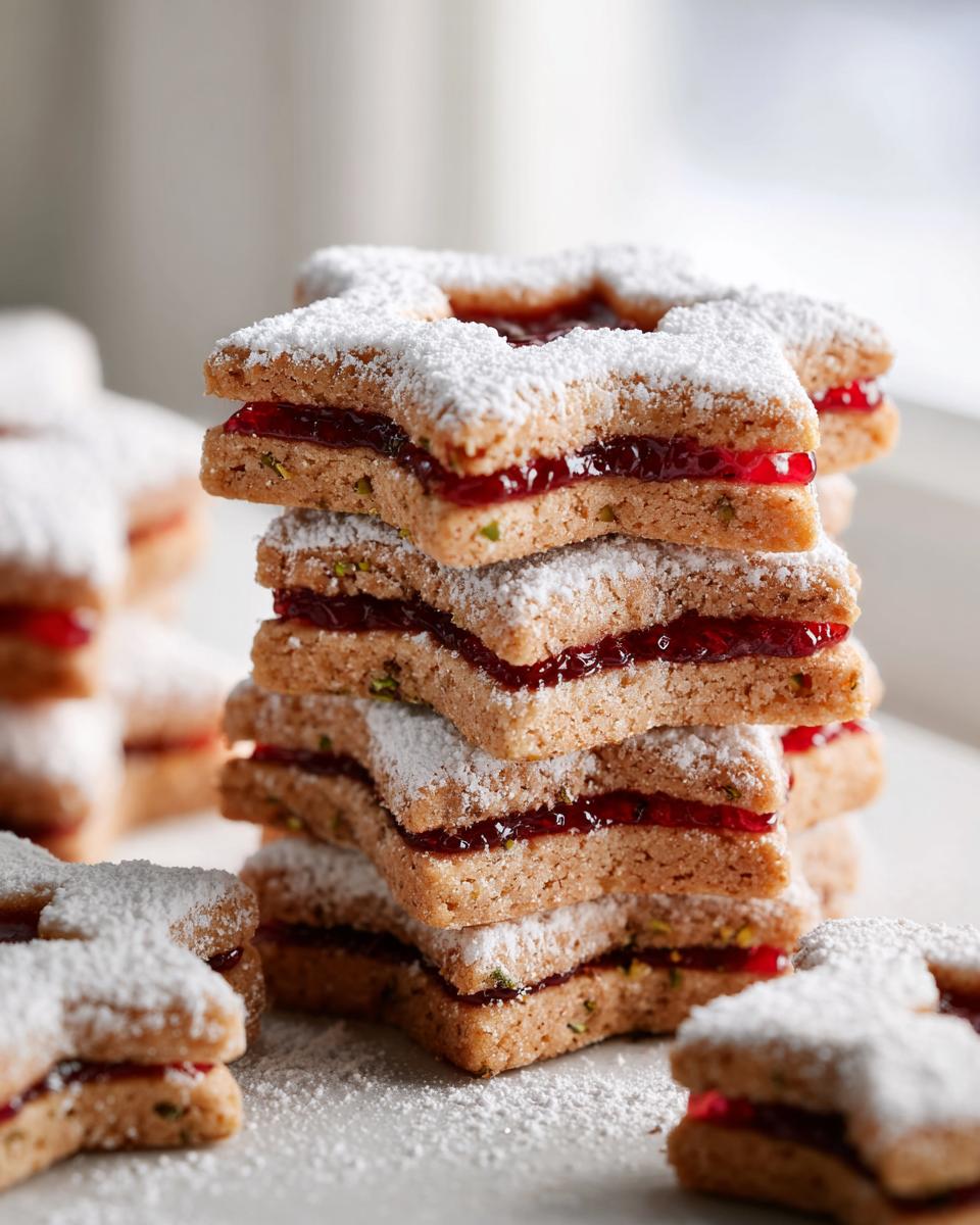 Pistazien Tannenbäumchen mit Himbeerfüllung - Other 4