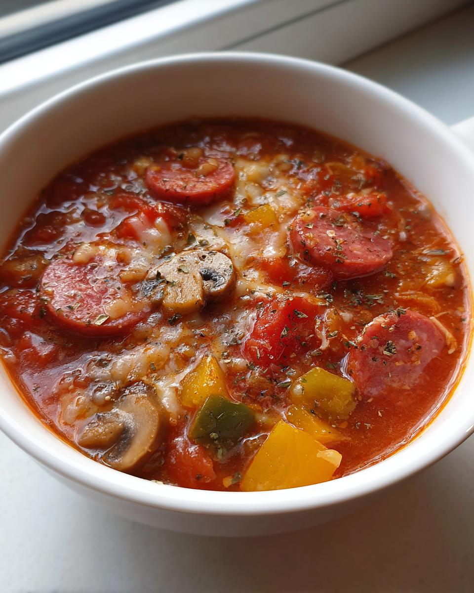 Pizzasuppe low carb - Other 2