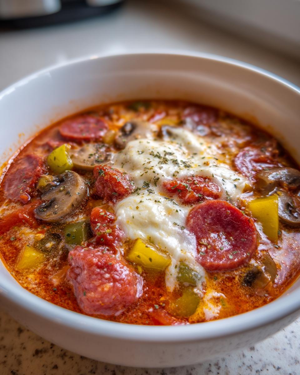 Pizzasuppe low carb - Other 3