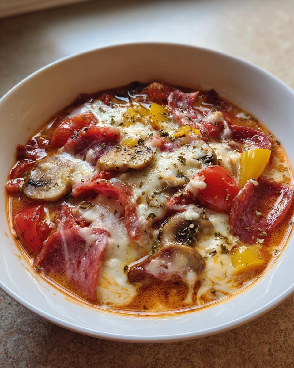 Pizzasuppe low carb - Other 4