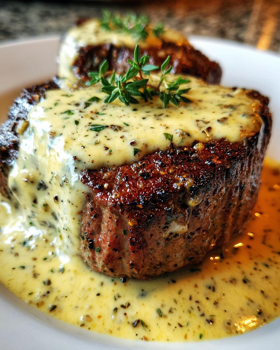 Rinderfilet mit Knoblauch-Dijon-Sahnesauce genießen - Other 1