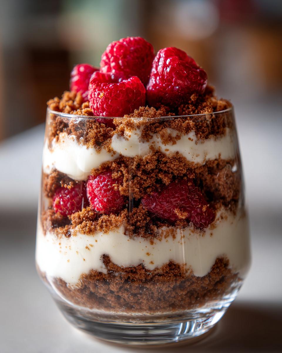 Spekulatius Dessert mit Himbeeren - Other 1