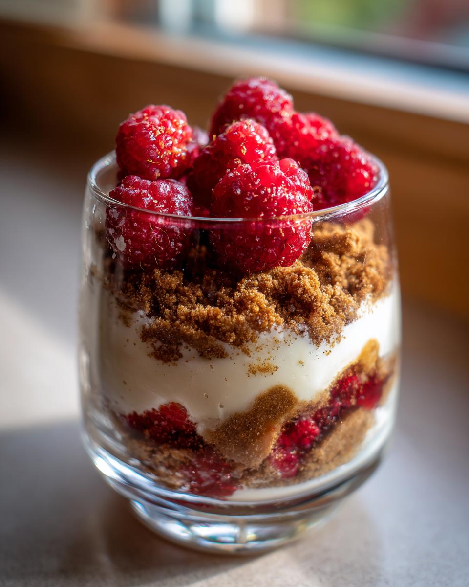 Spekulatius Dessert mit Himbeeren - Other 3
