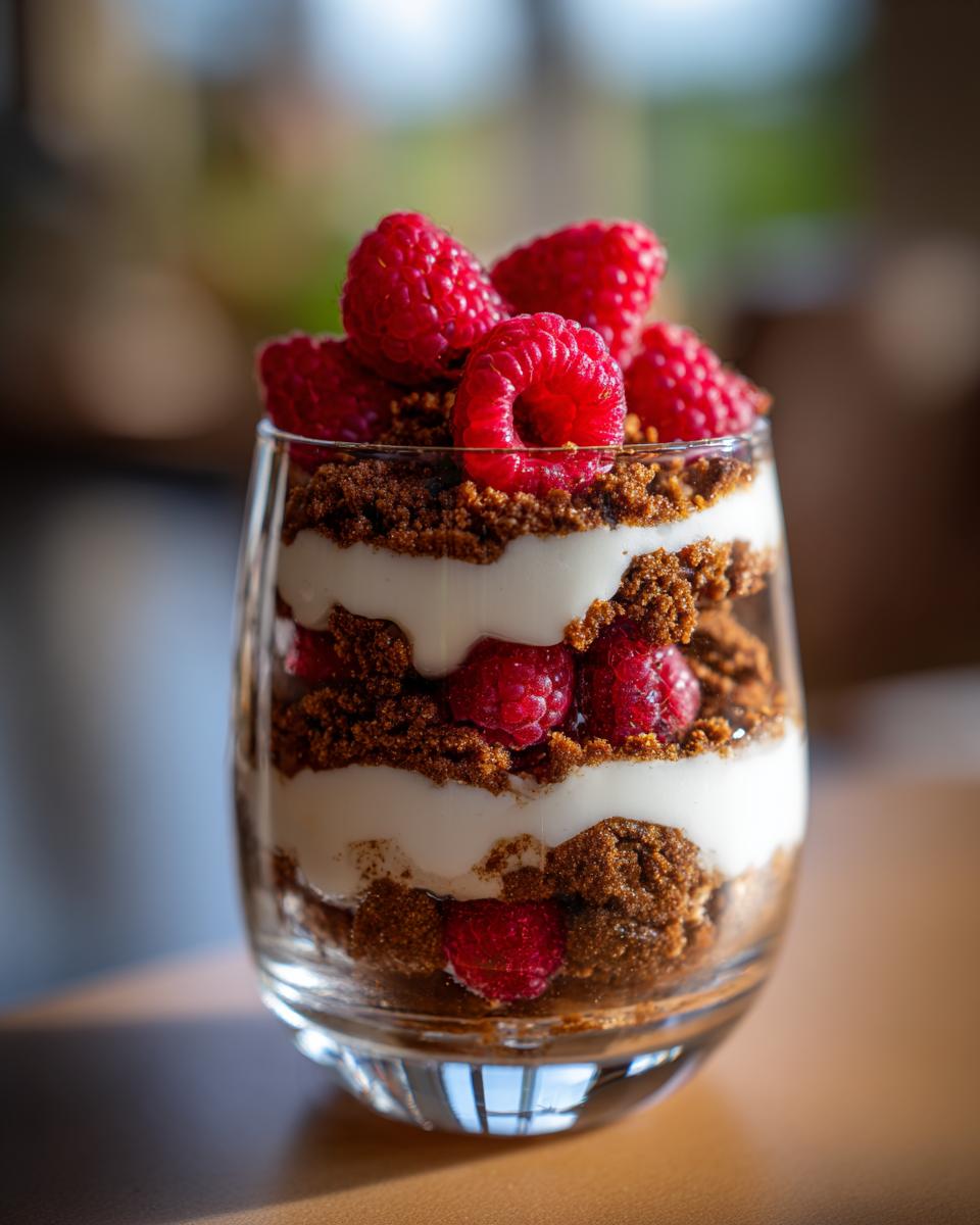 Spekulatius Dessert mit Himbeeren - Other 4