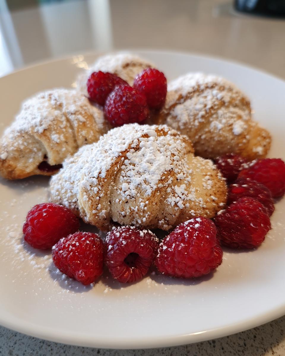 Vanillekipferl Dessert mit Himbeeren - Other 1
