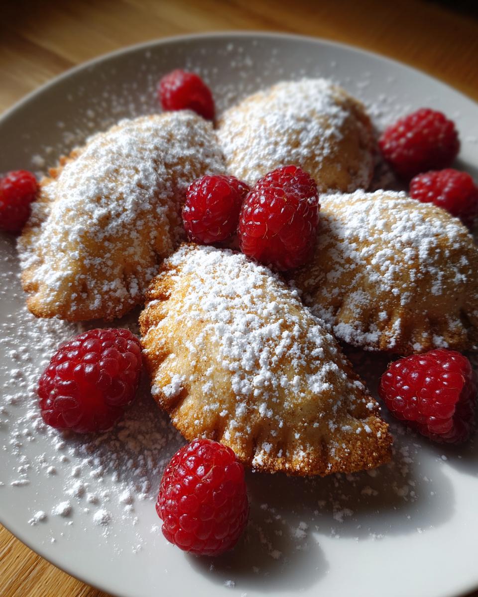 Vanillekipferl Dessert mit Himbeeren - Other 4