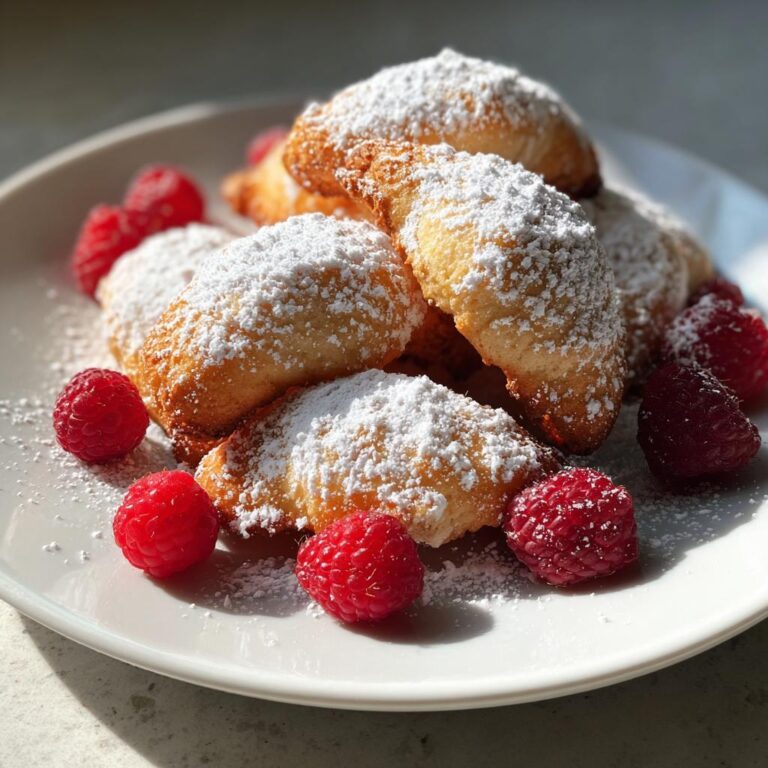 Vanillekipferl Dessert mit Himbeeren - Tasty