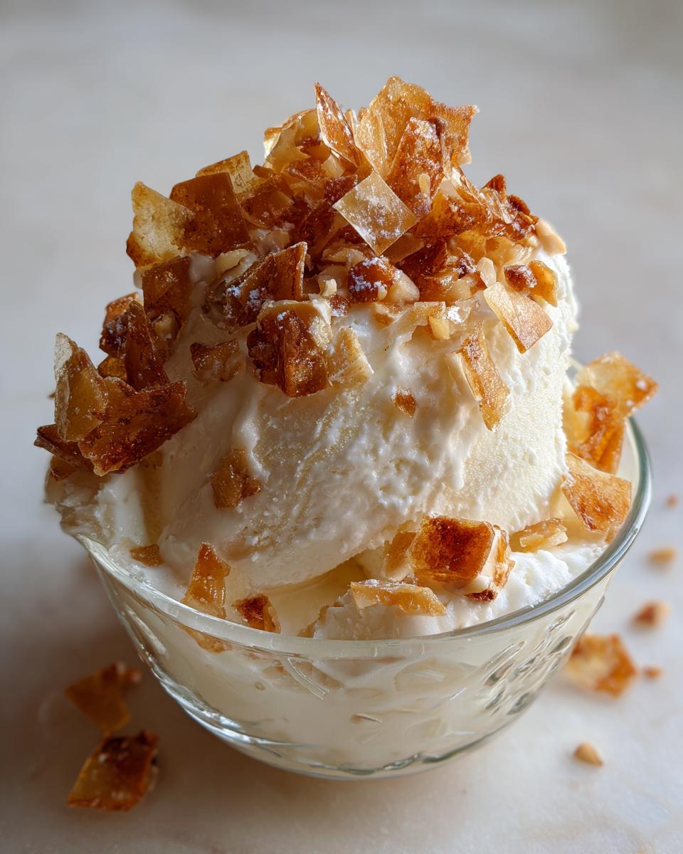 Zimtparfait mit Mandelkrokant - Other 4